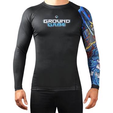GroundGame YOKAI 3 RASHGUARD-BLACK